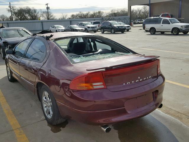 2B3AD56J51H680952 - 2001 DODGE INTREPID E MAROON photo 9