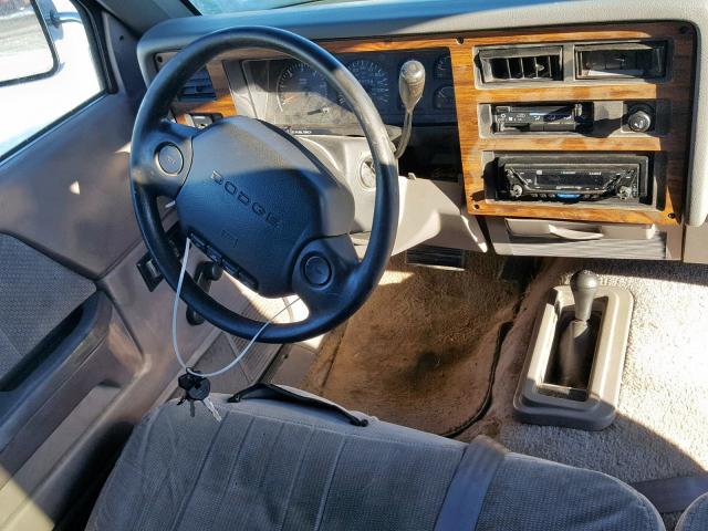 1B7GG23XXRS663012 - 1994 DODGE DAKOTA BLACK photo 9