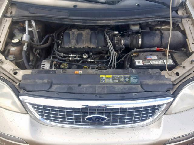 2FMZA52441BA71554 - 2001 FORD WINDSTAR S GOLD photo 7