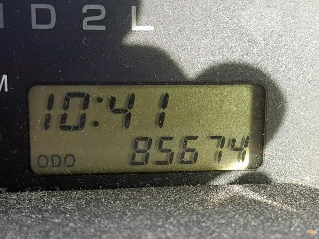 JTLKT324050190038 - 2005 TOYOTA SCION XB BURGUNDY photo 8