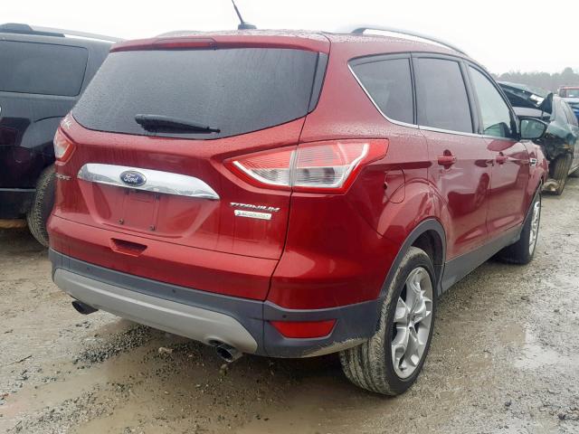 1FMCU0J90EUE11554 - 2014 FORD ESCAPE TIT RED photo 4