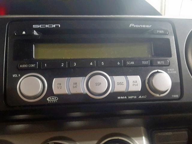 JTLKE50E991065489 - 2009 TOYOTA SCION XB Күміс фото 9