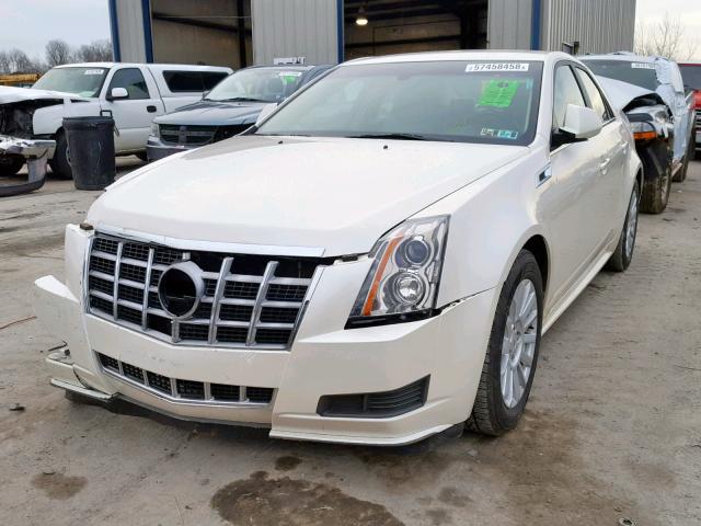 1G6DG5E55C0113318 - 2012 CADILLAC CTS LUXURY WHITE photo 2