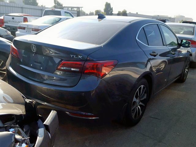 19UUB1F59FA026136 - 2015 ACURA TLX TECH GRAY photo 4