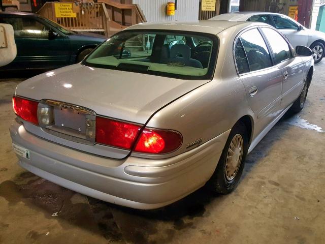 1G4HP54K424223091 - 2002 BUICK LESABRE CU SILVER photo 4