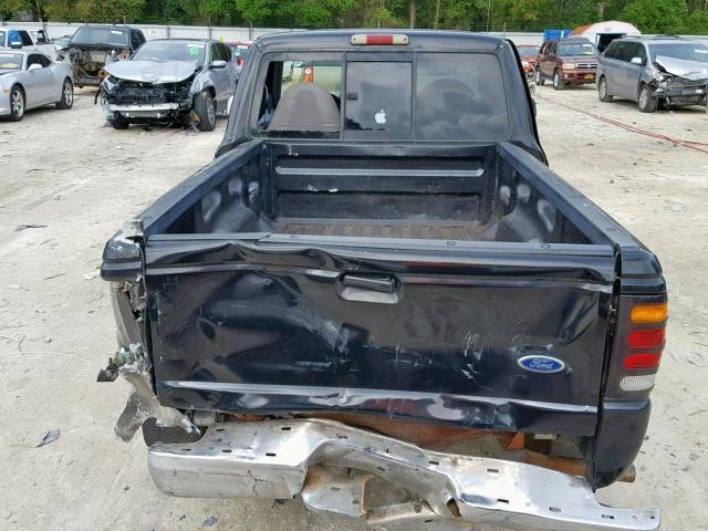 1FTYR10C2WPA79096 - 1998 FORD RANGER BLACK photo 6