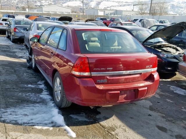 1G1ZT64854F222823 - 2004 CHEVROLET MALIBU MAX 红色 照片 3