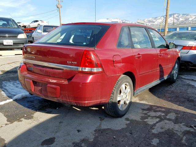 1G1ZT64854F222823 - 2004 CHEVROLET MALIBU MAX 红色 照片 4