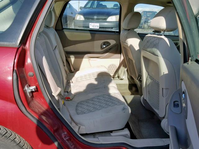 1G1ZT64854F222823 - 2004 CHEVROLET MALIBU MAX 红色 照片 6
