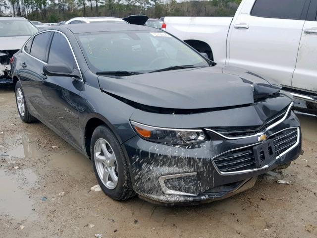 1G1ZB5ST5HF247568 - 2017 CHEVROLET MALIBU LS CHARCOAL photo 1
