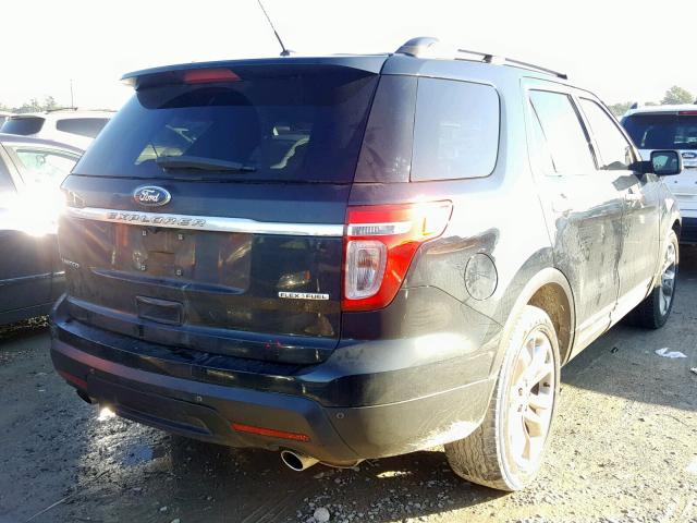 1FM5K7F8XEGB42243 - 2014 FORD EXPLORER L BLACK photo 4