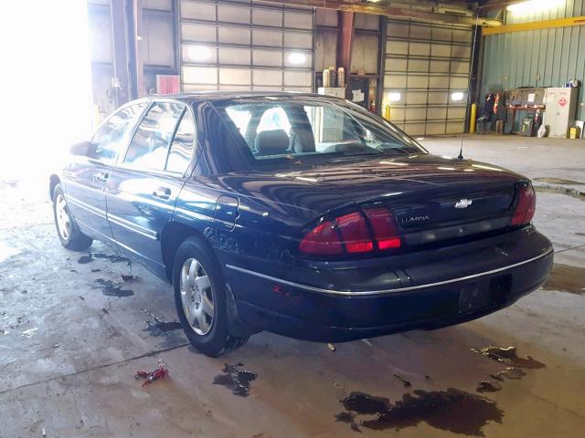 2G1WL52M1X9132563 - 1999 CHEVROLET LUMINA BAS Mavi foto 3