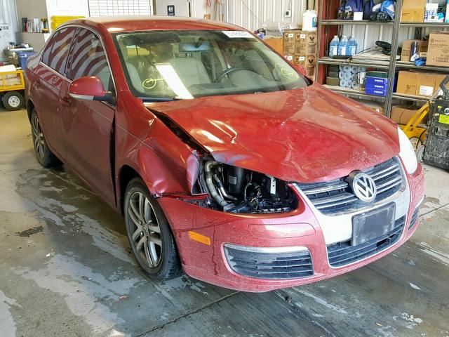 3VWRT71K96M831099 - 2006 VOLKSWAGEN JETTA TDI RED photo 1