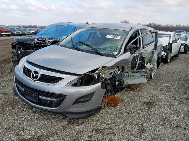 JM3TB2BA5C0339907 - 2012 MAZDA CX-9 SILVER photo 2