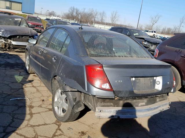 1G8AJ55F06Z197312 - 2006 SATURN ION LEVEL GRAY photo 3