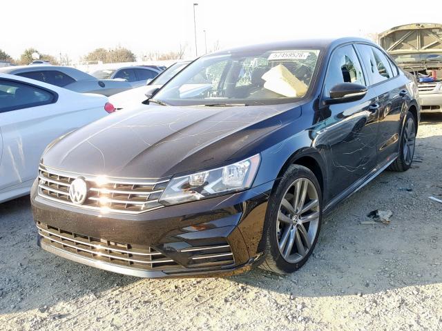 1VWAA7A31JC050471 - 2018 VOLKSWAGEN PASSAT S BLACK photo 2