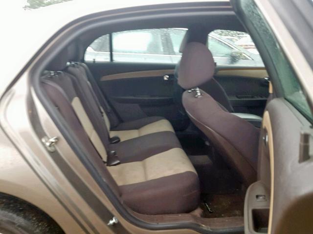 1G1ZC5EU3BF296941 - 2011 CHEVROLET MALIBU 1LT თაფლისფერი ფოტო 6