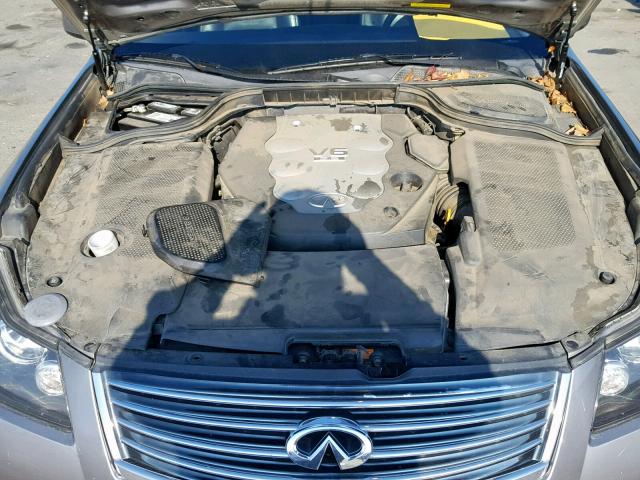 JNKAY01E48M601115 - 2008 INFINITI M35 BASE CHARCOAL photo 7