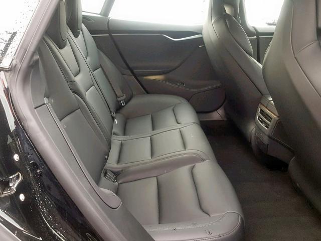 5YJSA1E24JF262421 - 2018 TESLA MODEL S შავი ფოტო 6