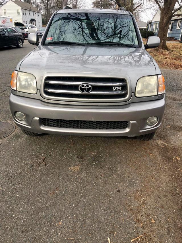 5TDBT48A43S138016 - 2003 TOYOTA SEQUOIA LI GRAY photo 7