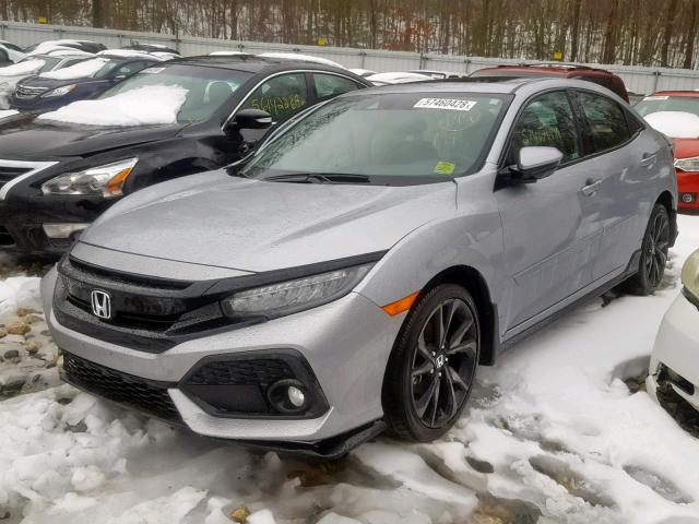 SHHFK7H98JU412328 - 2018 HONDA CIVIC SPOR GRAY photo 2