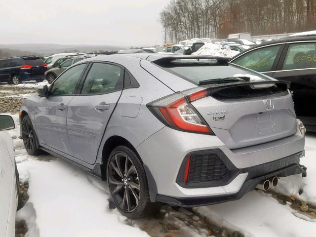 SHHFK7H98JU412328 - 2018 HONDA CIVIC SPOR GRAY photo 3