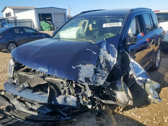 1C4NJCBA3GD553304 - 2016 JEEP COMPASS SP ლურჯი ფოტო 2