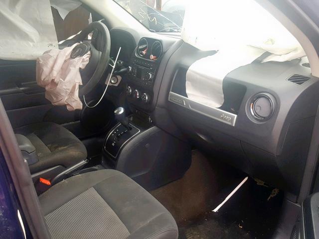 1C4NJCBA3GD553304 - 2016 JEEP COMPASS SP ლურჯი ფოტო 5