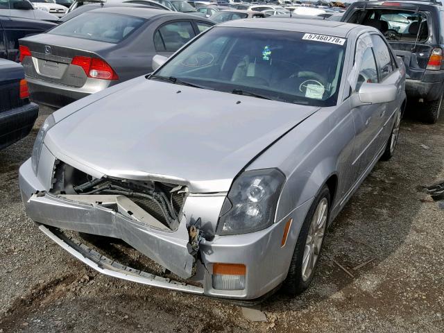 1G6DP577770180216 - 2007 CADILLAC CTS HI FEA SILVER photo 2