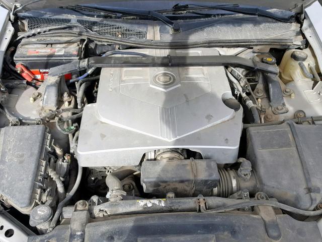 1G6DP577770180216 - 2007 CADILLAC CTS HI FEA SILVER photo 7