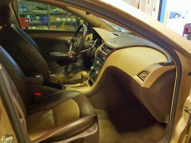 1G1ZK57B08F264195 - 2008 CHEVROLET MALIBU LTZ ოქროსფერი ფოტო 5