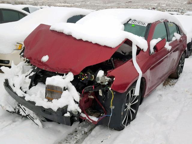 1C3CCBCG2DN627840 - 2013 CHRYSLER 200 LIMITE RED photo 2