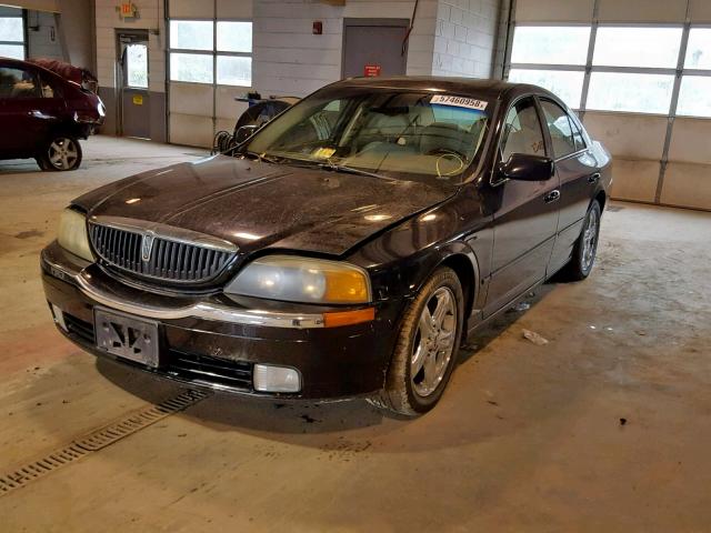 1LNHM87A32Y673403 - 2002 LINCOLN LS BLACK photo 2