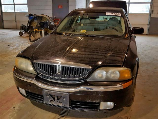 1LNHM87A32Y673403 - 2002 LINCOLN LS BLACK photo 9