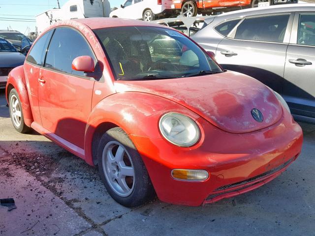 3VWBA21C5XM448541 - 1999 VOLKSWAGEN NEW BEETLE RED photo 1