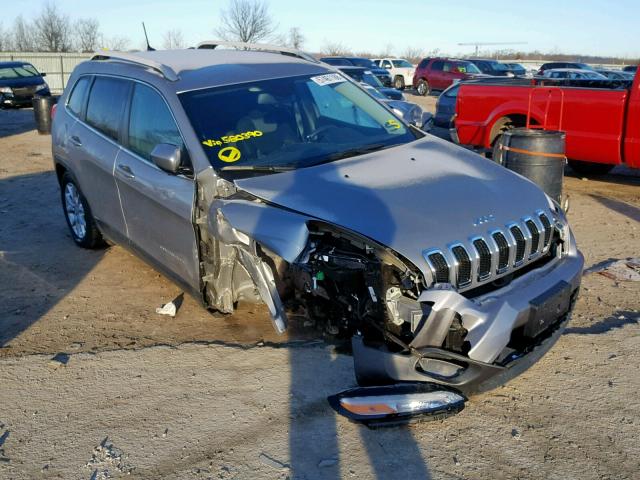 1C4PJLCXXJD580390 - 2018 JEEP CHEROKEE L SILVER photo 1