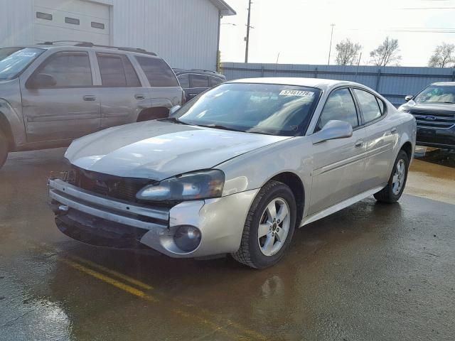 2G2WP552561242085 - 2006 PONTIAC GRAND PRIX ვერცხლისფერი ფოტო 2