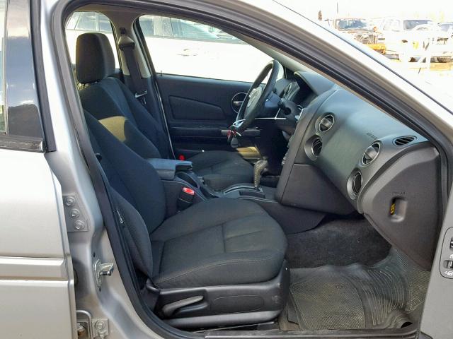 2G2WP552561242085 - 2006 PONTIAC GRAND PRIX ვერცხლისფერი ფოტო 5