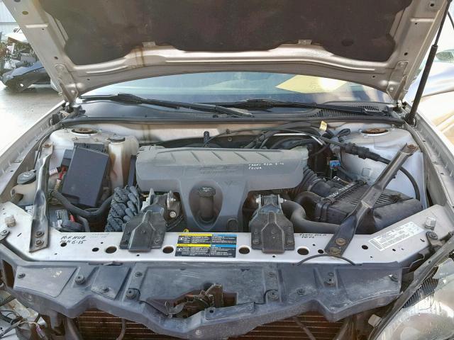 2G2WP552561242085 - 2006 PONTIAC GRAND PRIX ვერცხლისფერი ფოტო 7