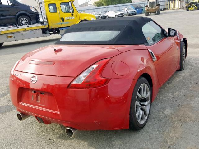 JN1AZ4FHXAM301192 - 2010 NISSAN 370Z BLACK photo 4