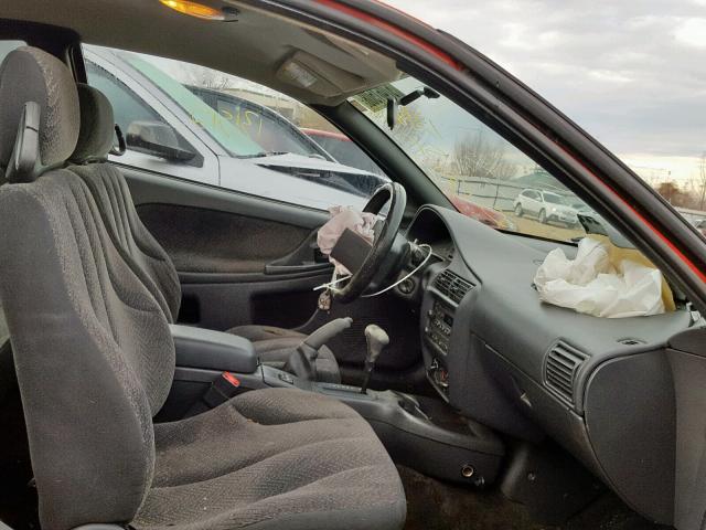 1G1JS124527470158 - 2002 CHEVROLET CAVALIER L RED photo 5