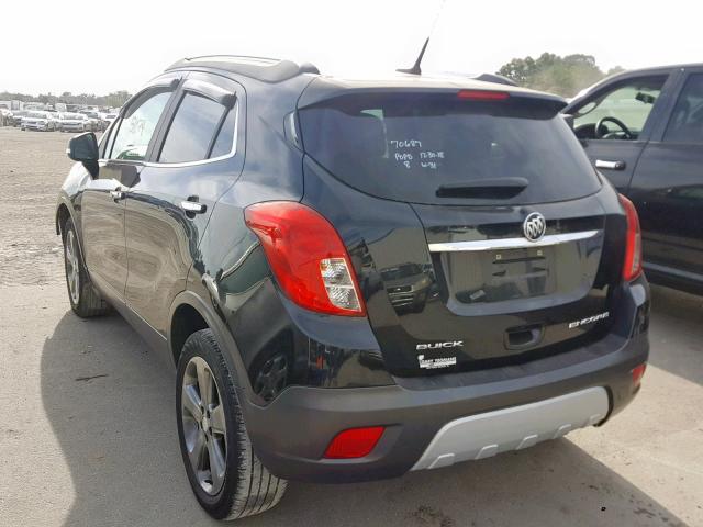 KL4CJBSB3EB619590 - 2014 BUICK ENCORE CON BLACK photo 3