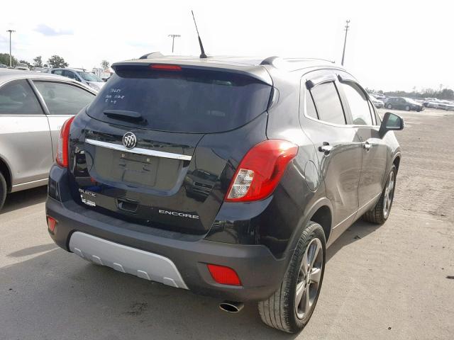 KL4CJBSB3EB619590 - 2014 BUICK ENCORE CON BLACK photo 4