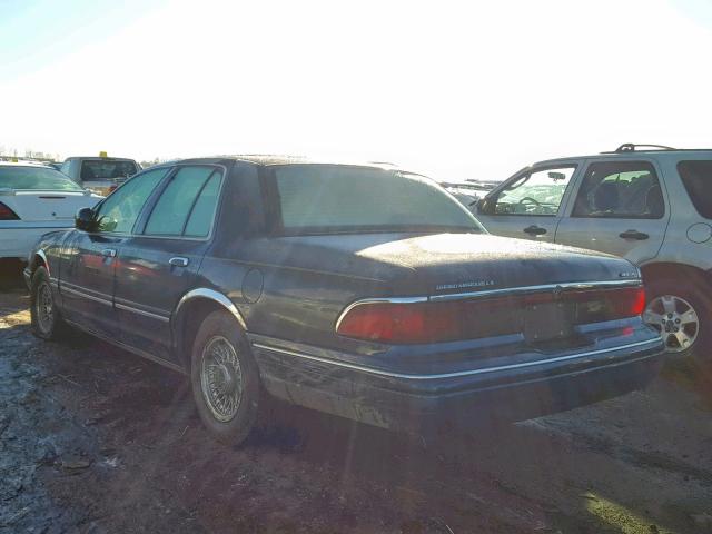 2MELM75W7VX658767 - 1997 MERCURY GRAND MARQ GREEN photo 3