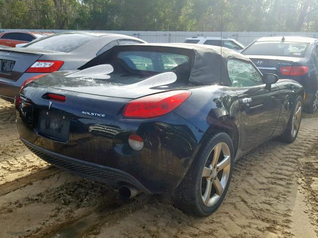 1G2MB35B37Y114369 - 2007 PONTIAC SOLSTICE BLACK photo 4