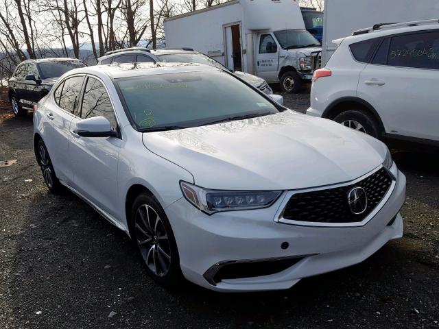 19UUB2F50JA005612 - 2018 ACURA TLX TECH WHITE photo 1