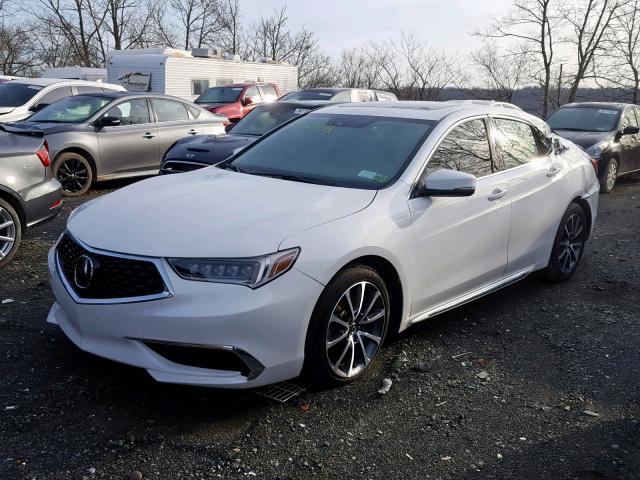 19UUB2F50JA005612 - 2018 ACURA TLX TECH WHITE photo 2