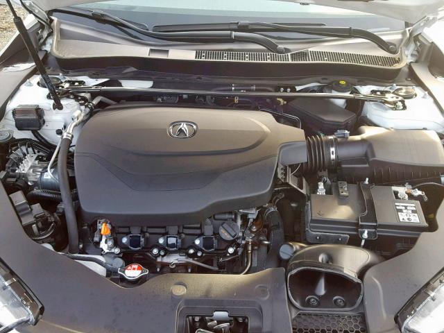 19UUB2F50JA005612 - 2018 ACURA TLX TECH WHITE photo 7