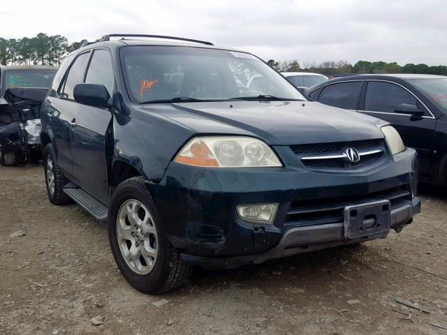 2HNYD18801H539894 - 2001 ACURA MDX TOURIN GREEN photo 1