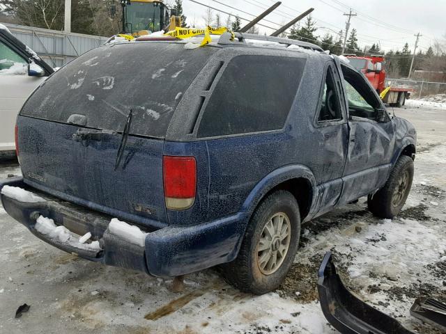 1GKCT18X15K113760 - 2005 GMC JIMMY SLS BLUE photo 4